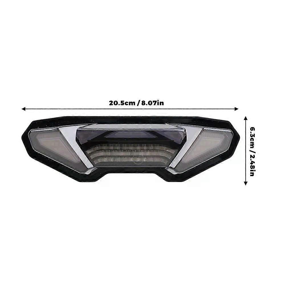 MT09 2014-2016 LED Tail Light Turn Signal Lamp Assembly Motorcycle Rear Lights Brake Lamp compatible for YAMAHA MT-09 FZ-09 Tracer 2015