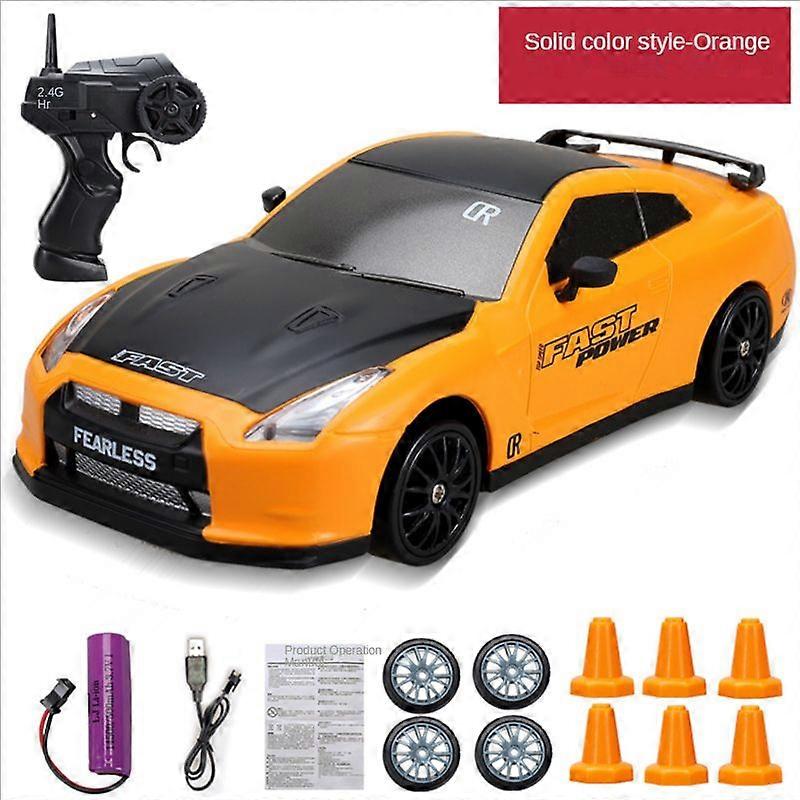 Powerful 4WD RC 2.4G Rapid Drift Car Toy Remote Control Chargring Wireless Remote Control GTR Model AE86 F8 Cars Toy for Boy Kid