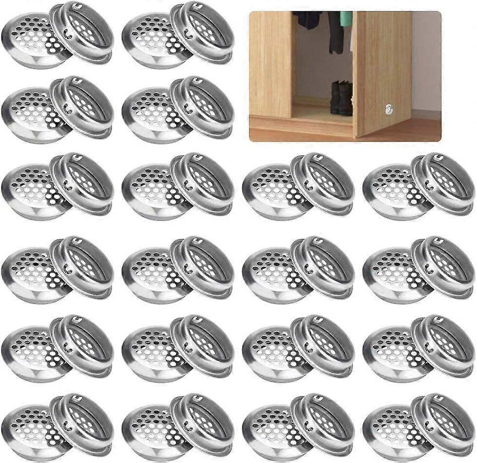 30pcs-vent ventilation accessories-(inclined) opening 35MM