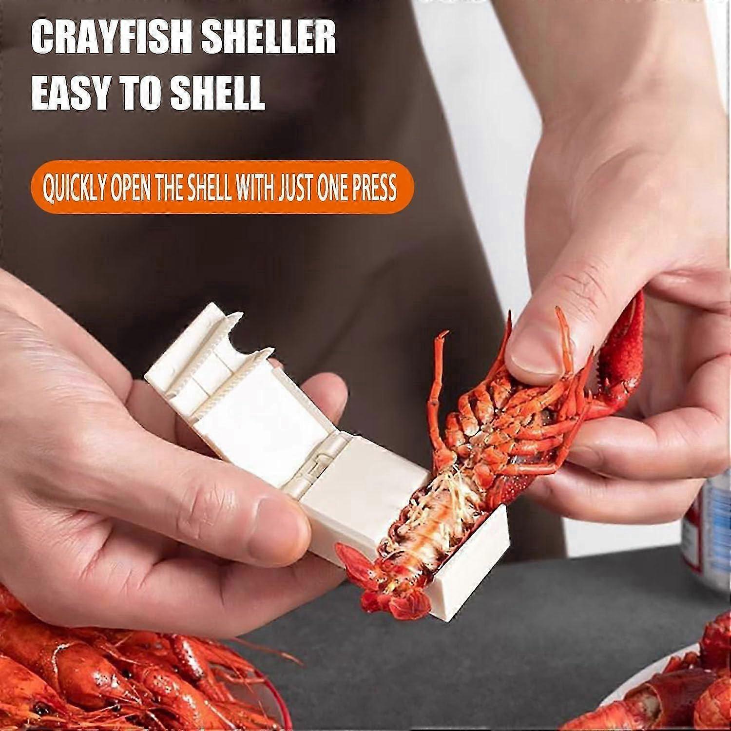 Shrimp Peeler Crawfish Sheller Manual for Household Restaurant Easily Remove Practical Crayfish Shelling Device Seafood Tool