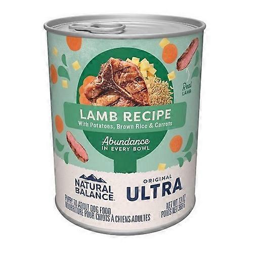 ナチュラルバランスペットフードオリジナルウルトラアバンダンス缶詰ドッグフード、13オンス、子羊/12のケース