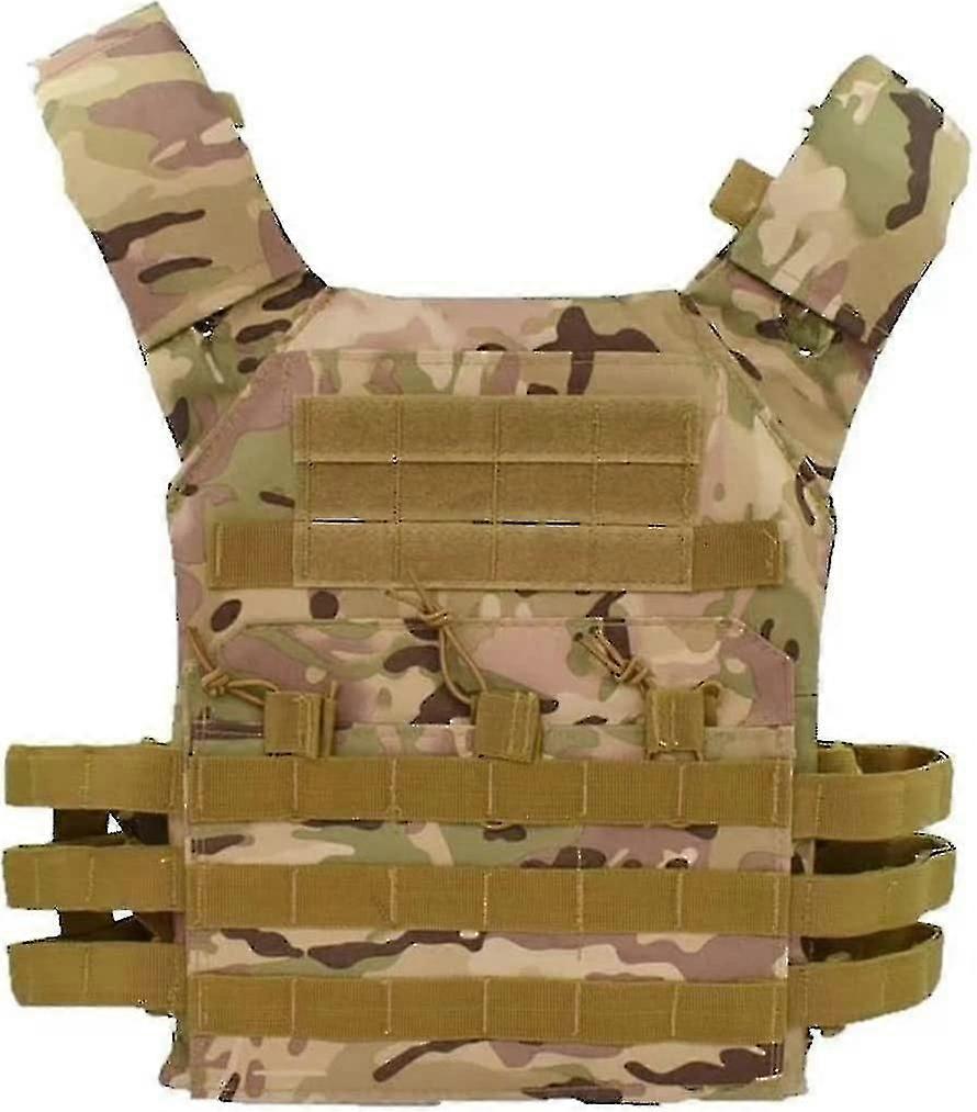 Tactical Vest, Breathable Airsoft Vest, Lightweight Protective Paintball Vest SfD