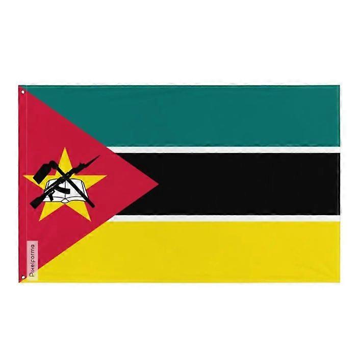 Flag of Mozambique – 192 x 288 cm – Polyester – Iron eyelets – Durable