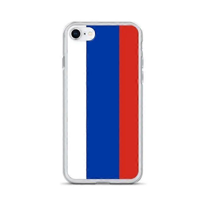 iPhone Case - iPhone 6 S - Russia Flag - Flexible - Multicolor - Transparent Plastic