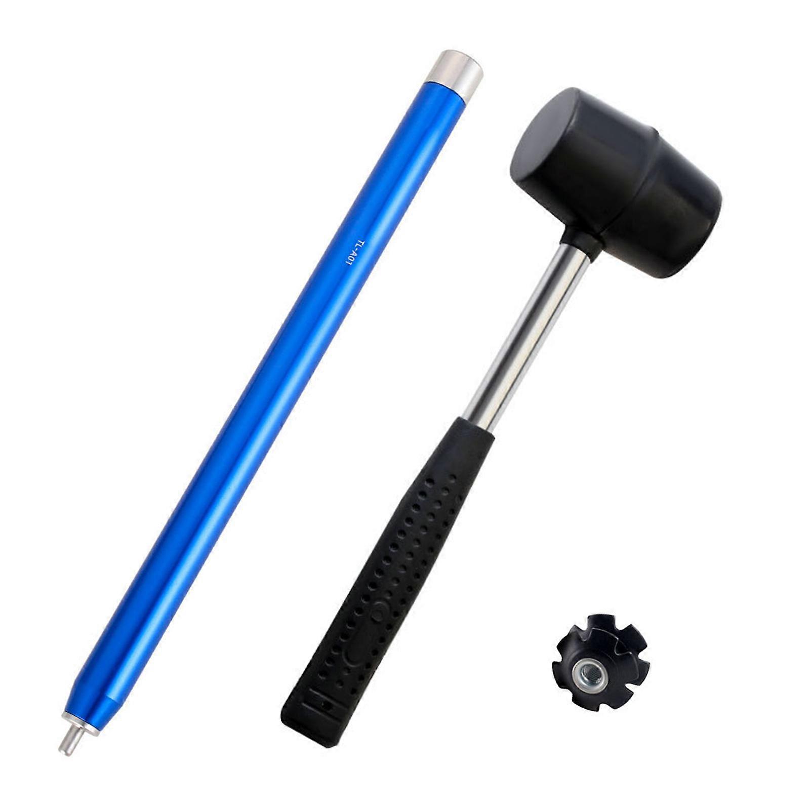 Bike Fork Installer Driver Tool Comfortable Handles Bike Fork Nut Remove Tool for Cyclists and Technicians
