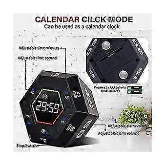 Pomodoro Tool Timer, Productivity Timer,3, 5, 15, 30, 45, 60 Minute Preset Smart Countdown Timer, Time Management