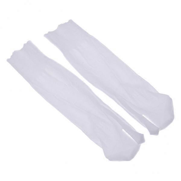 2x1 Pair Split 2 Toe Flip Flop Socks Tabi / /Geta Socks Unisex White