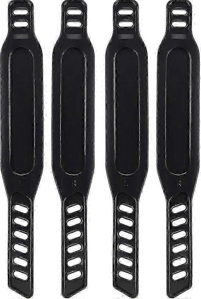 Exercise Bike Pedal Straps Rubber Easy Adjust Pedal Straps Universal Pedal Straps for Exercise Bike