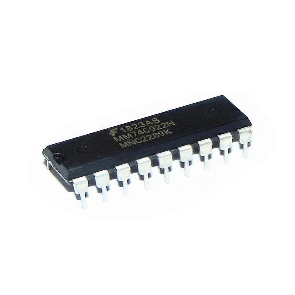 MM74C922N DIP18 IC, 74HC922N Logic Circuit, Dual BCD to Decimal Decoder, 74HC922 Specifications and Compatibility
