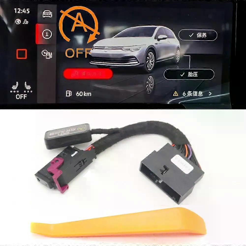 Auto Start Stop Engine System Off Eliminator Device Control Wire Sensor Cable Plug compatible for  Seat Cupra compatible for mentor Leon Mk4 2020-2024