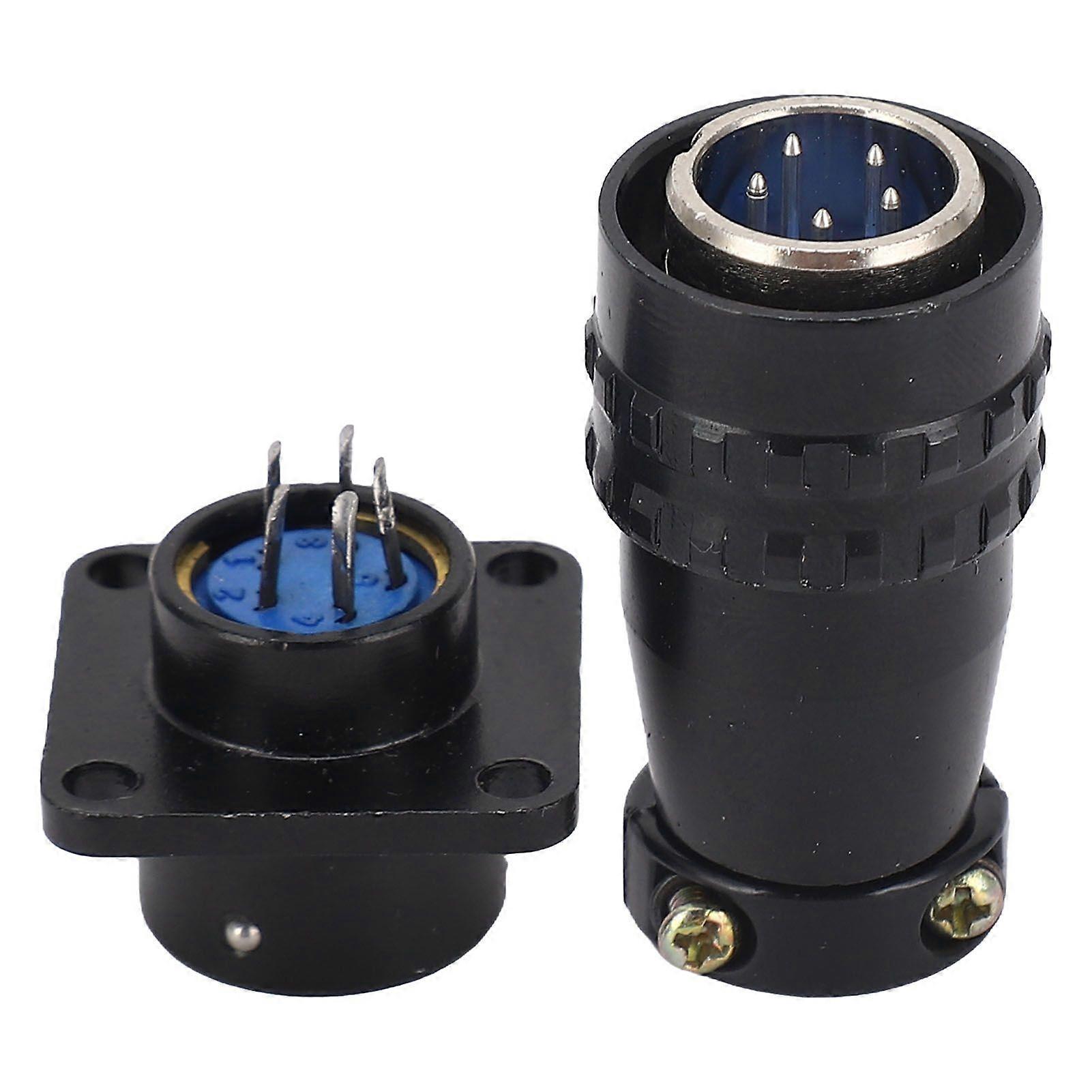 2025 Latest Model  Aviation Plug Socket 5 Pin Male Plug Female Socket