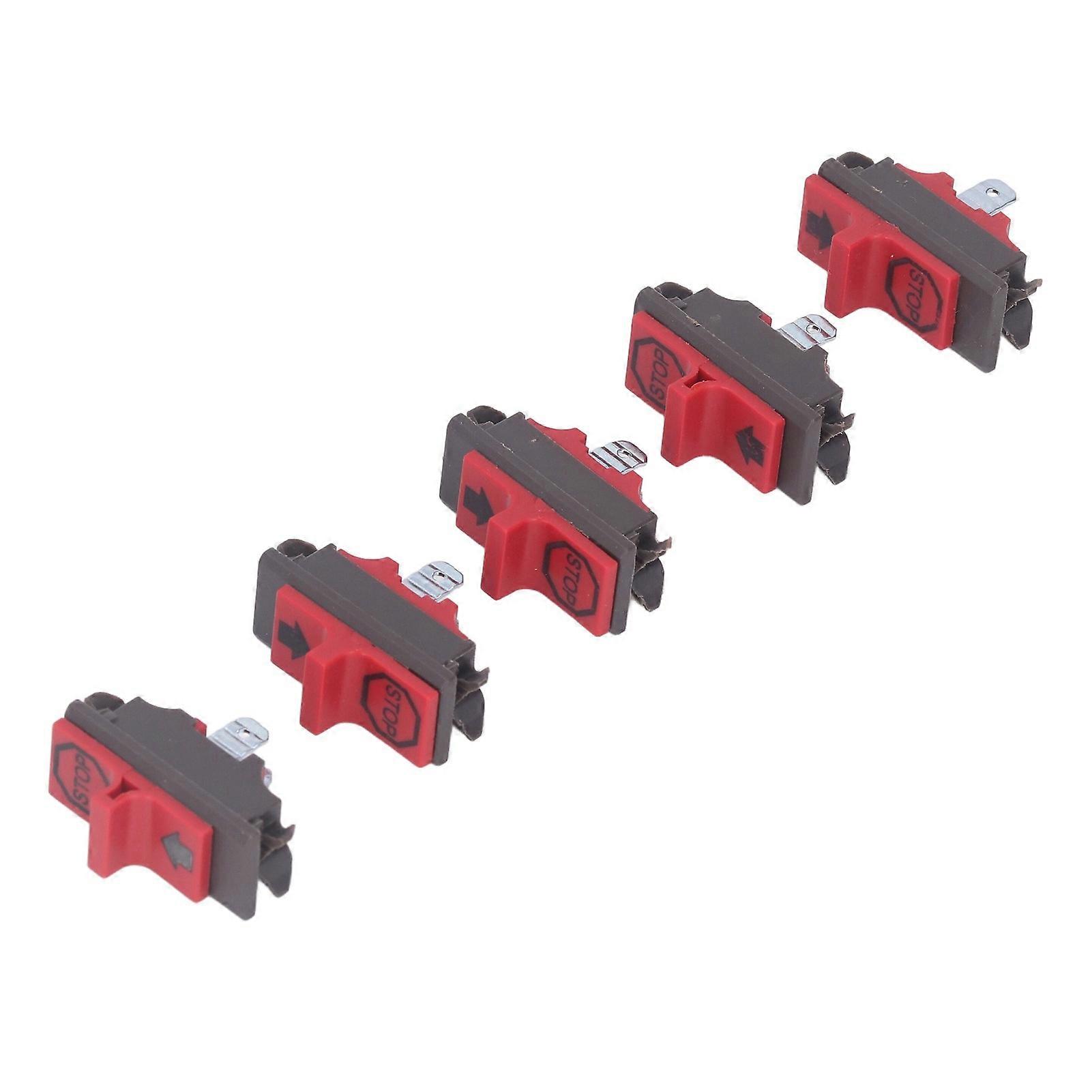5PCS Chainsaw Flameout Switch ABS Housing 503718201 Chainsaw Engine Motor Stop Switch for Husqvarna 365 371 372 336