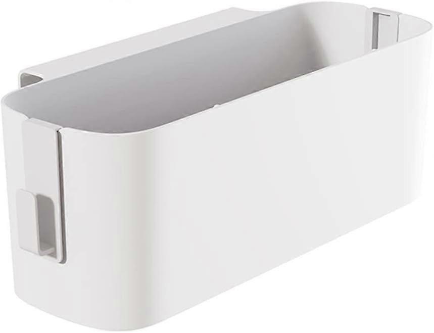 2025 Latest Model  Bedside Plastic Storage Caddy Removable Hook Hanging Basket