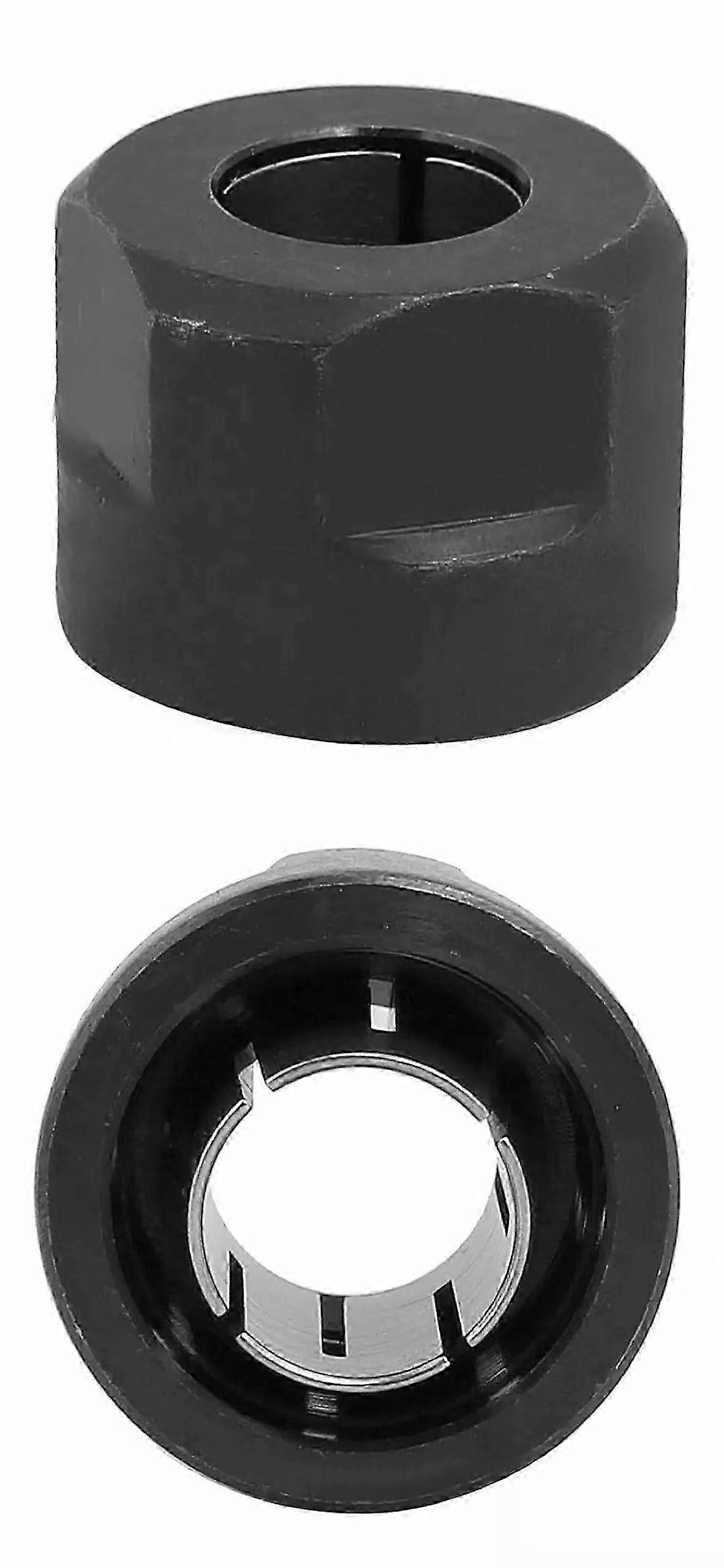 12MM, 12.7MM Router Collet Cone Nut Kit Compatible with Various Models Replacement Parts Assembly