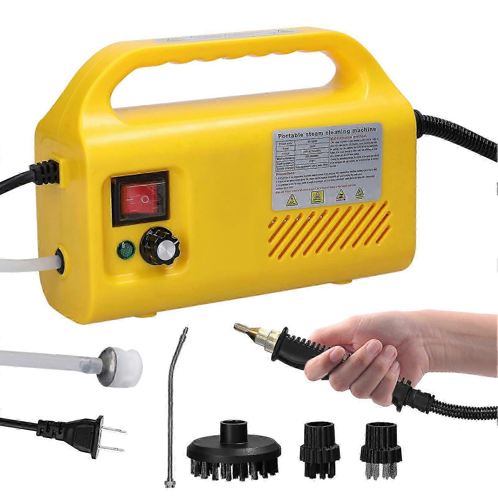 Pulitore a vapore ad alta pressione ad alta temperatura per casa, auto, cucina e pavimenti