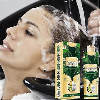 Bubble Plant Hair Dye Shampoo 300ml Hair Dye Shampoo Instant Hair Color