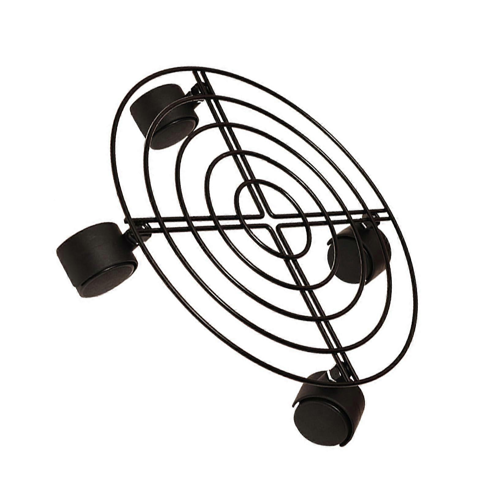 Outdoor wheels pot plants swivel joint jaws for durability plant stand iron stand 360 ° plant palette pot feet
