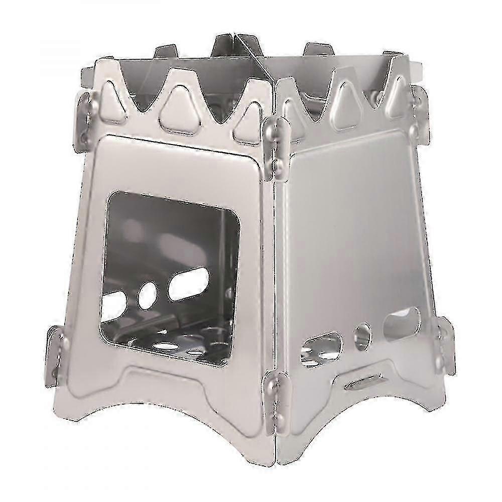 مجموعات تجهيزات المطابخ موقد الحطب موقد محمول للتخييم الشواء صامد للحرارة خفيفة للغاية