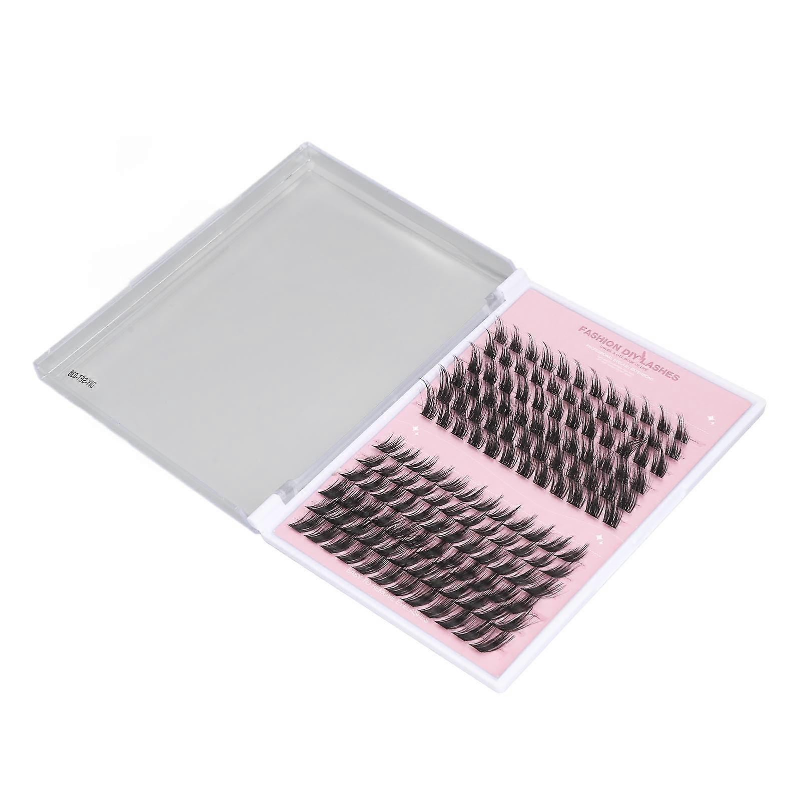 Individual Lashes Cluster Segmented Fluffy Professional DIY Wispy Lashes Cluster for Makeup 036 144 Cluster 