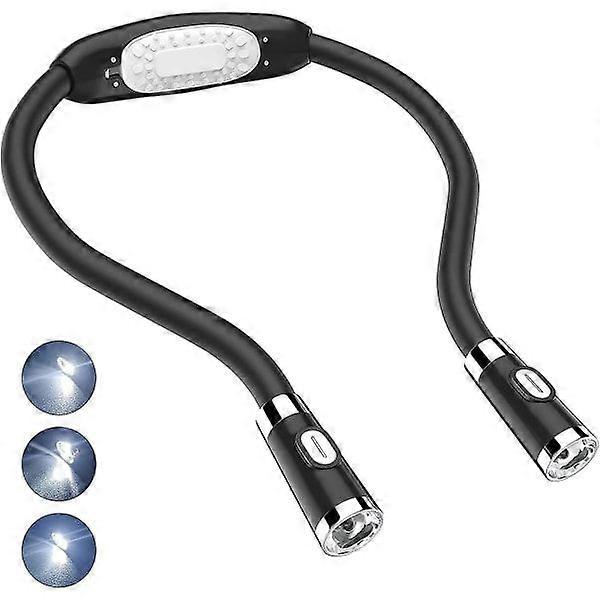 LED reading light, neck light Handsfree Flexible around the neck Battery