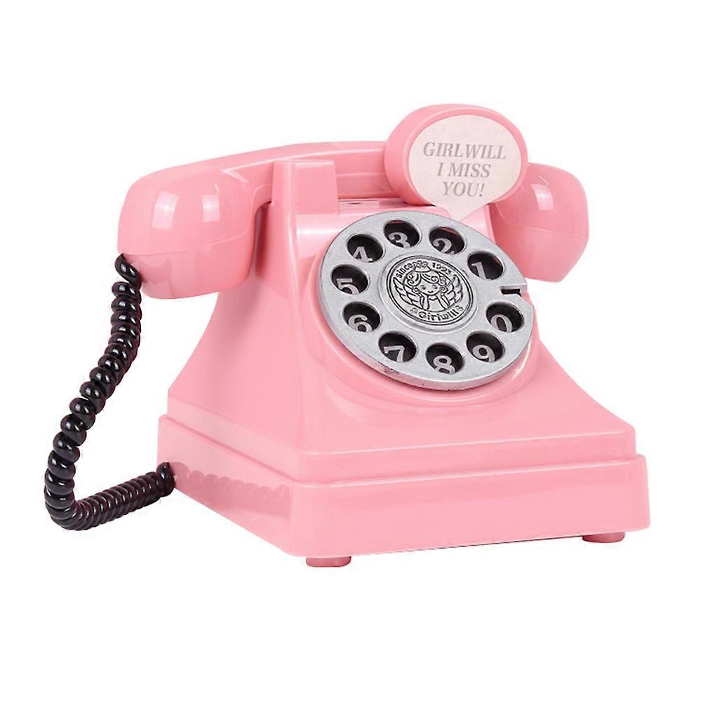 Old Fashioned Phone Design Savings Pot for Kids, Storage