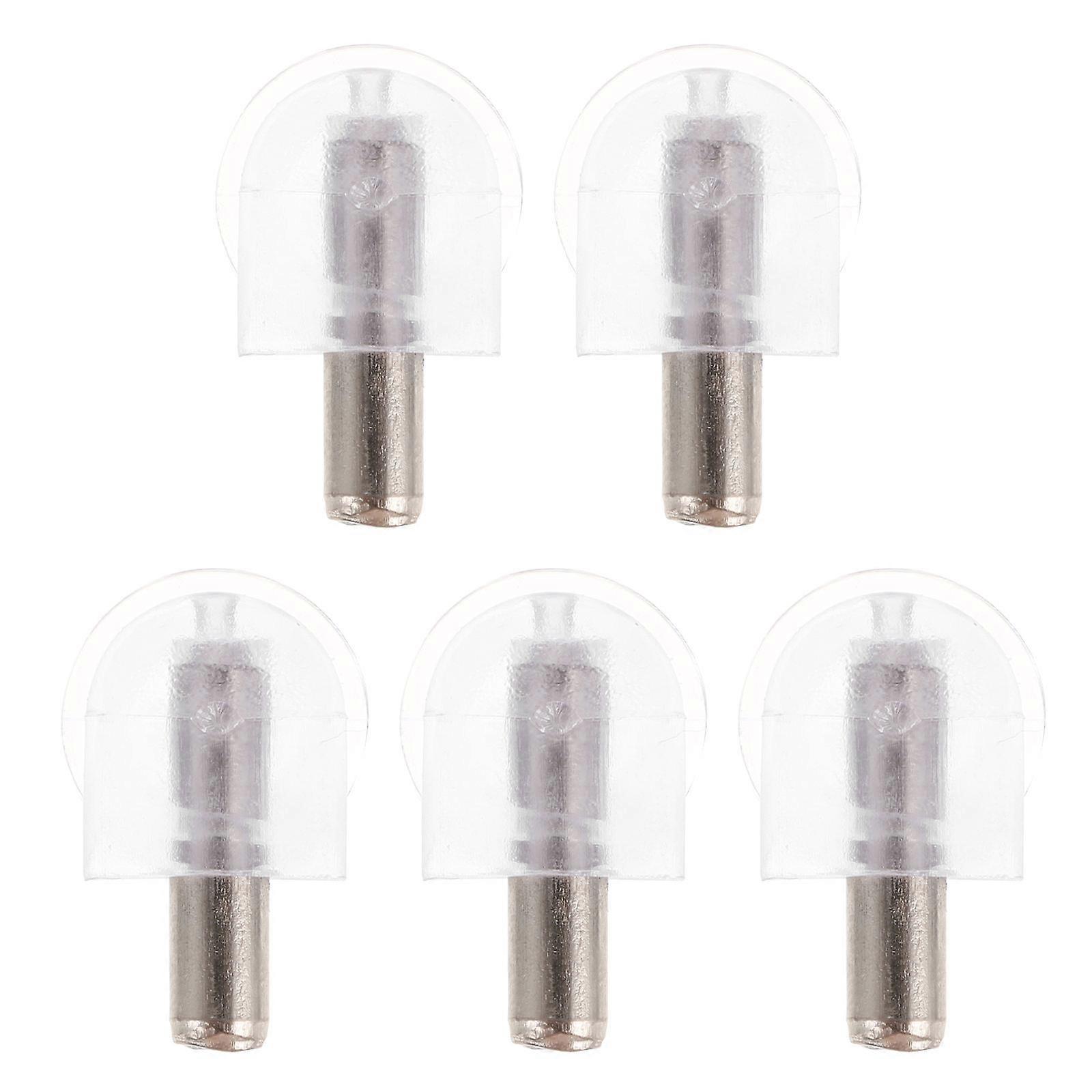 Glass Plate Bracket Support 50pcs Shelf Brackets for Cabinet and Closet Rods Easy Installation