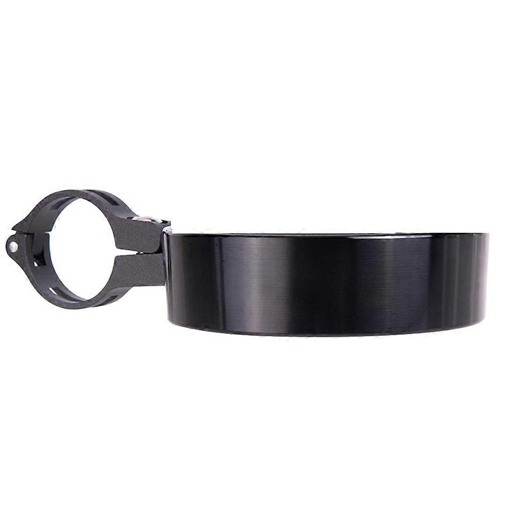 Cup Holder Bike Handlebar Adjustable Clamp Lightweight Design Black Color 1Pc