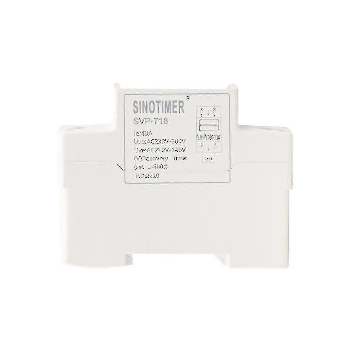 63a Adjustable Voltage Relay Over And Under Voltage Protector Overcurrent Limit Overvoltage Protec