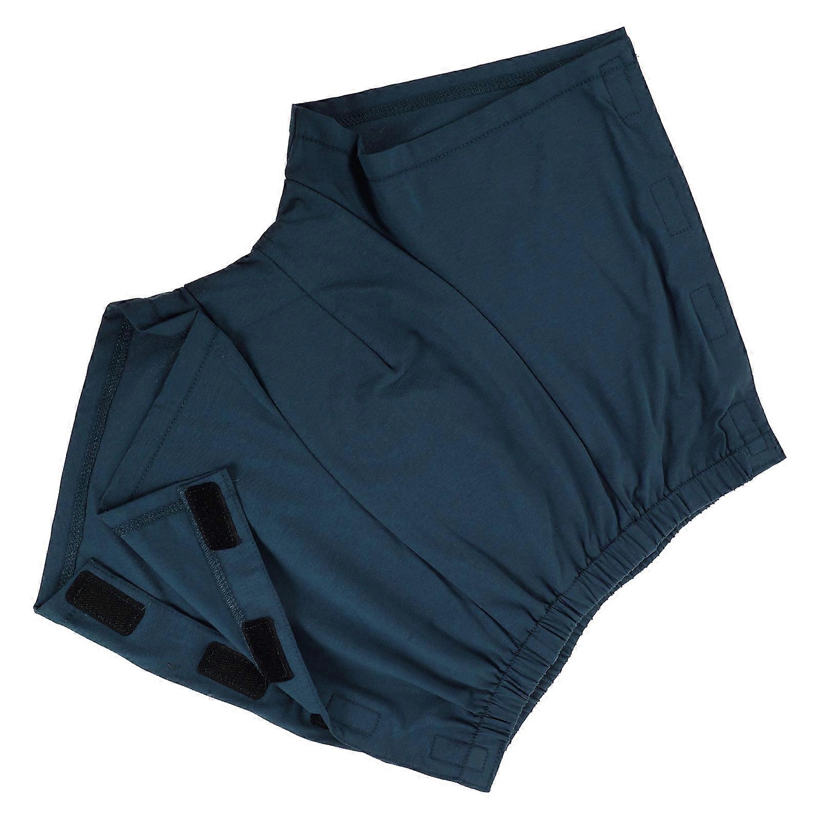 Mens Incontinence Briefs Pants Men Side Open Bedridden Use Cotton Material Olive Green 1Set