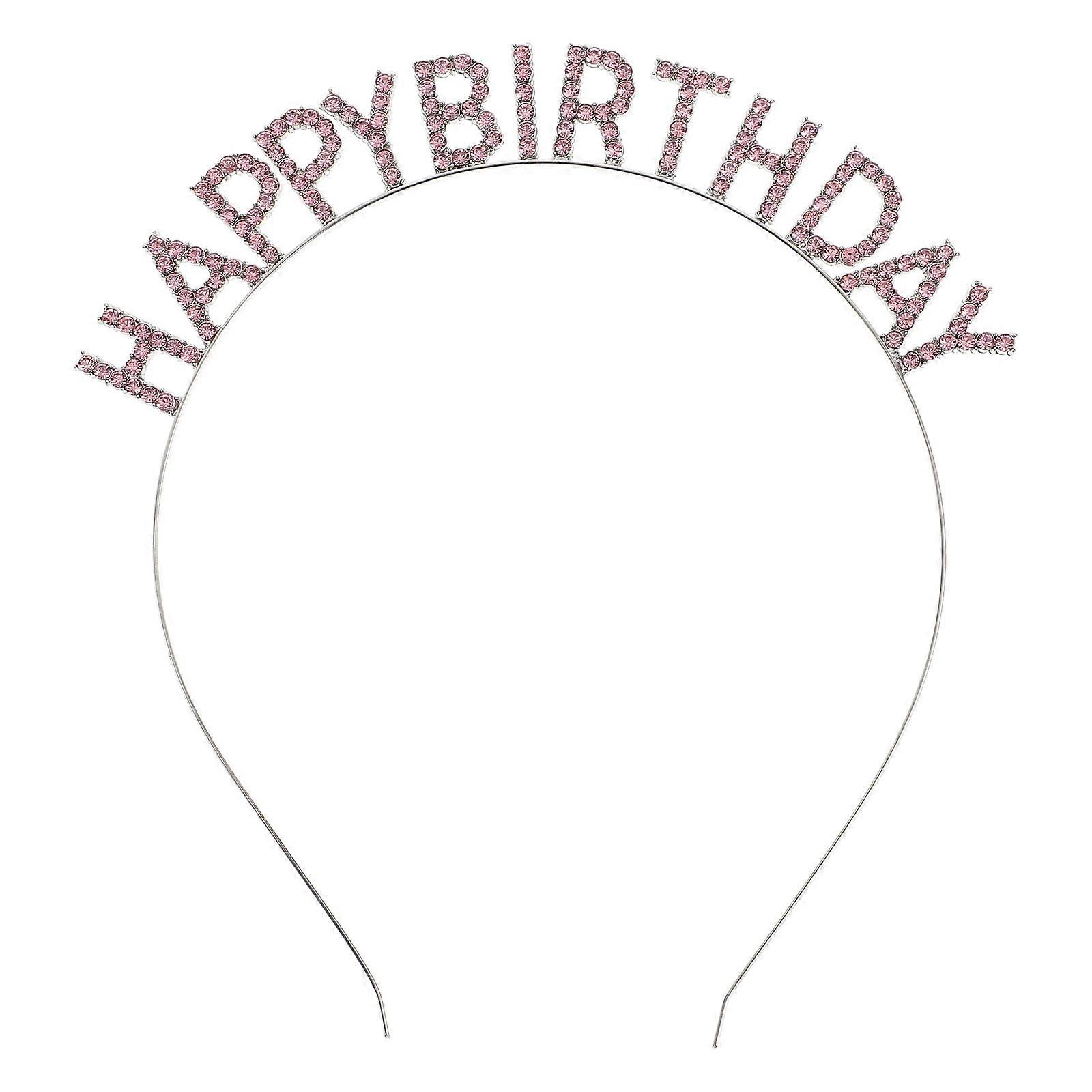 Birthday Headband for Durable Hair Accessories at Parties and Festivals – Creative Photo Prop with Delicate Design