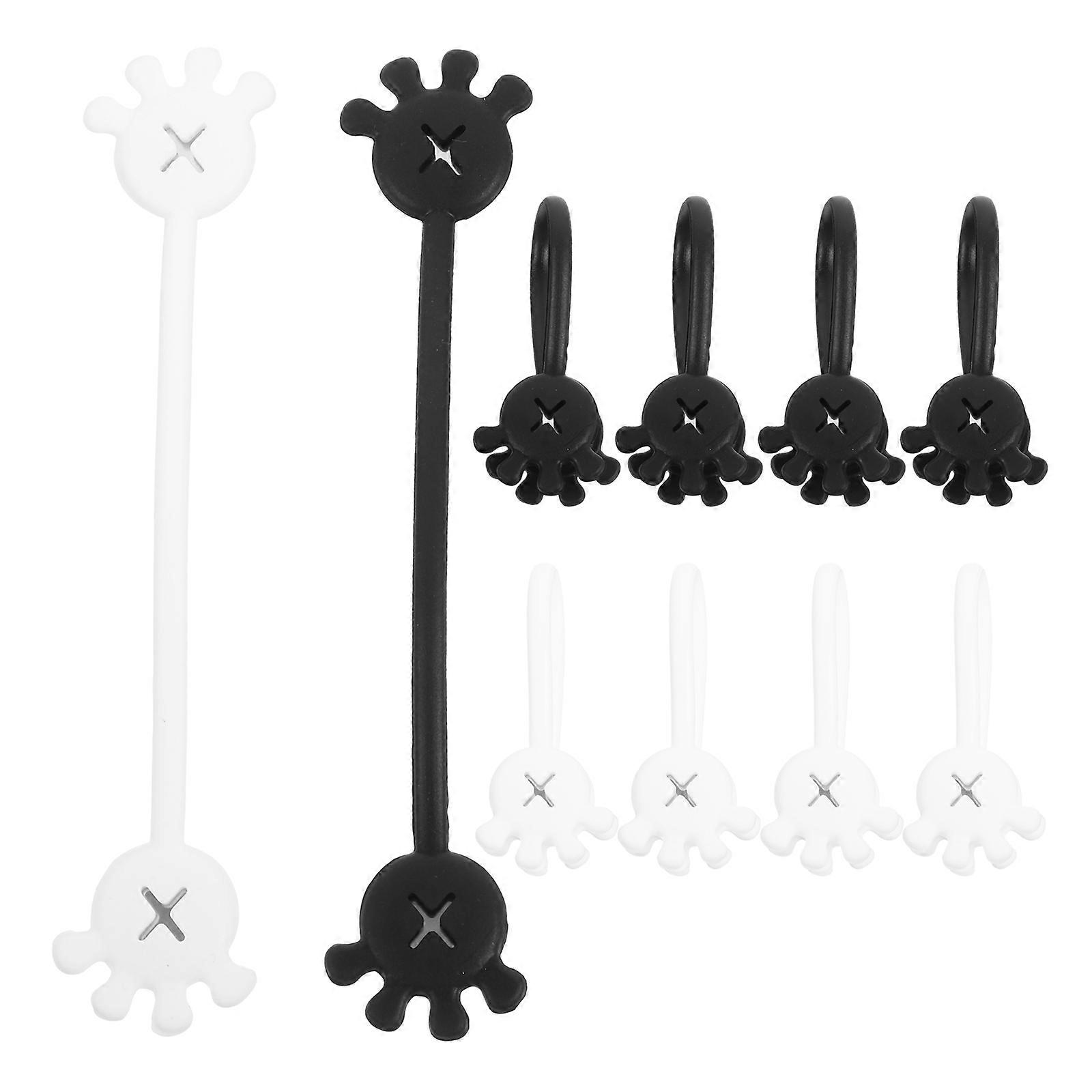 Cable Holders Wire Organizer Cord Fixing Straps Daily Users 10Pcs