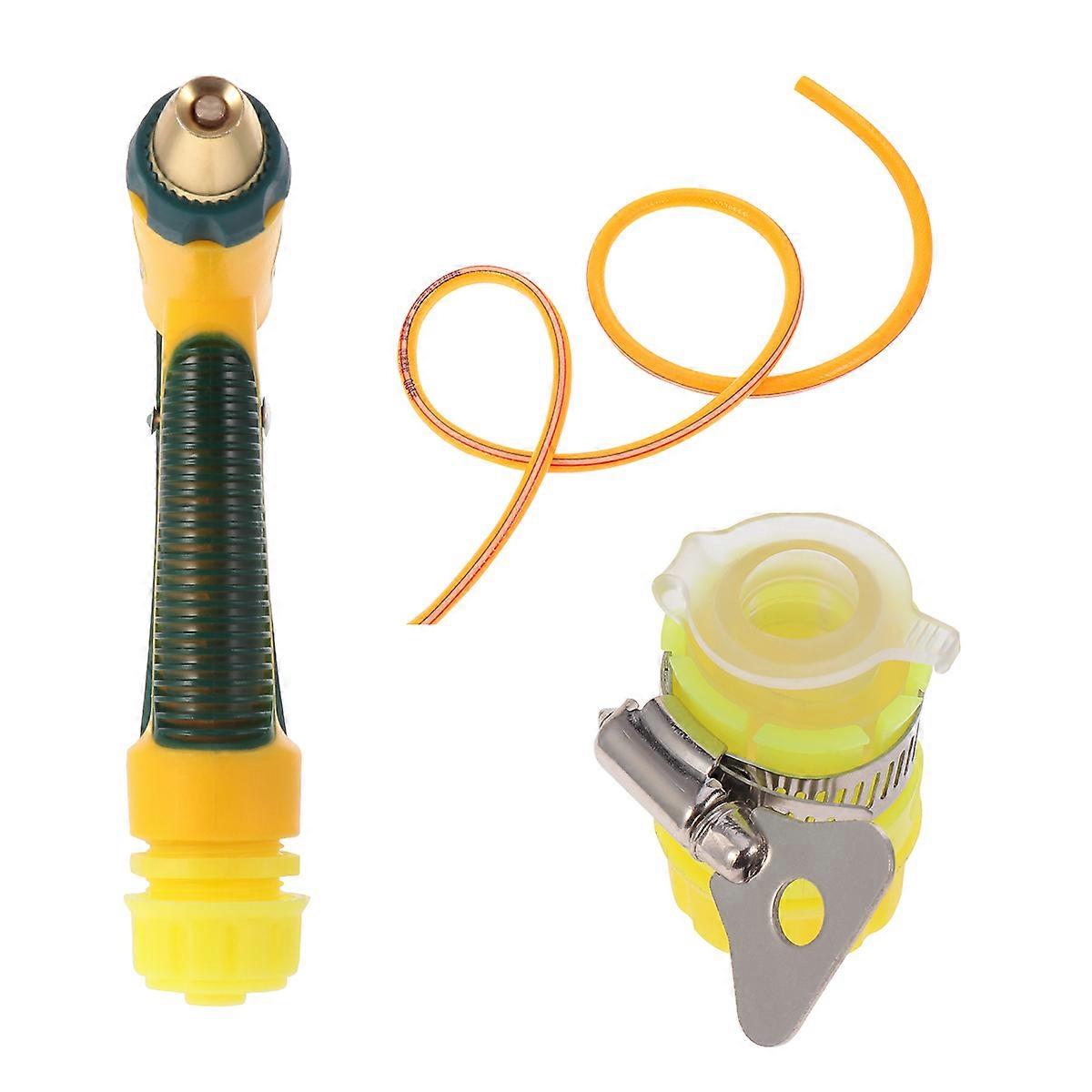 Watering Hose With Adapter High Pressure Wash Copper 500x5Cm For Agriculture 1Set