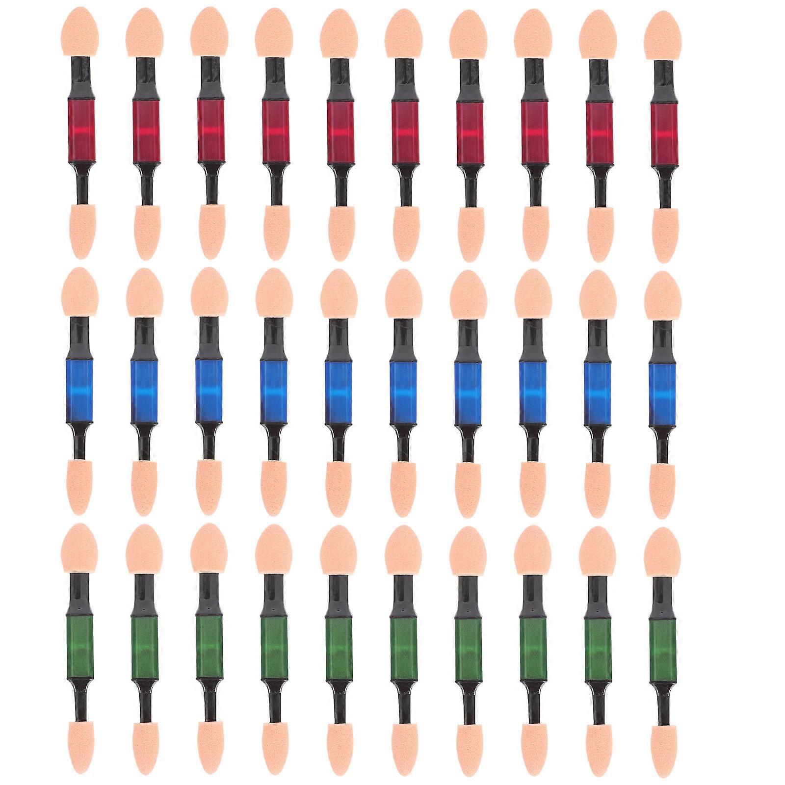 Small Makeup Brush Eyeshadow Brushes Non-Irritating For Holidays Festivals 30Pcs