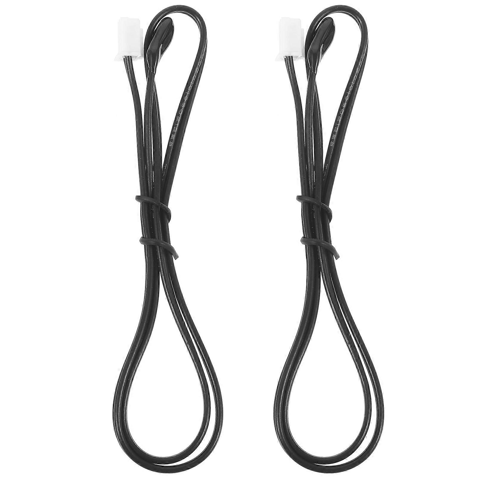 Air Conditioner Temperature Probe Accessory Indoor Installation 39Cm Copper Material 2Pcs