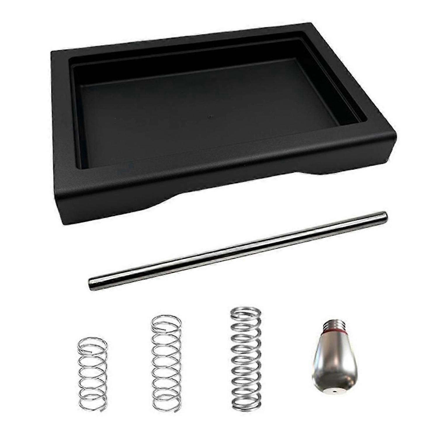 Low Profile Drip Tray One Hole Steam Tip and 9 Bar 6 Bar OPV Spring Modification Kit for Gaggia Clas