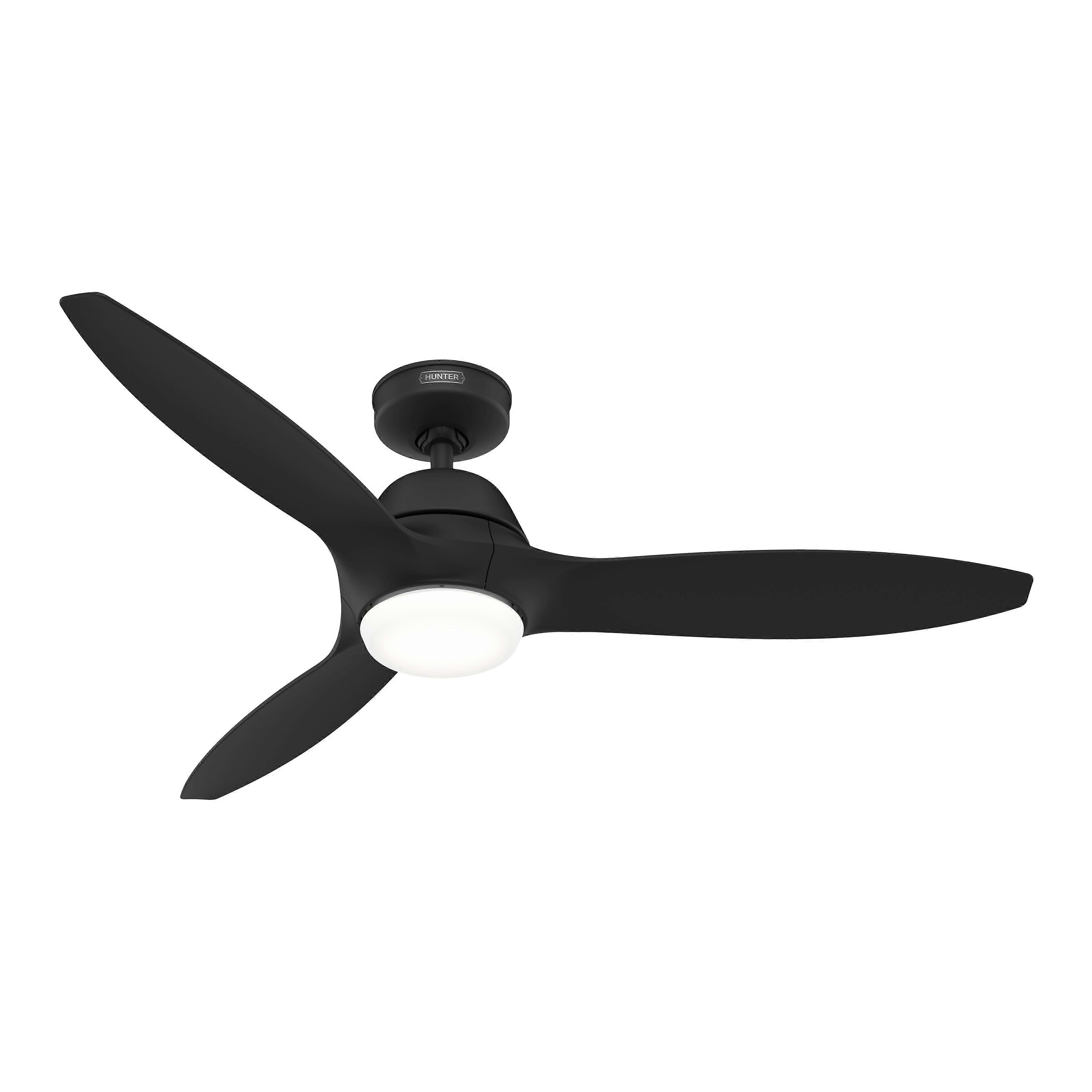 DC Ceiling Fan Calabasas Black with LED