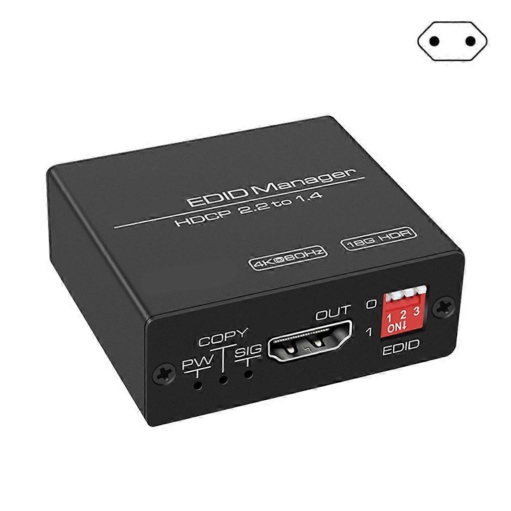 4K HDTV-compatible EDID Emulator EDID Copier For Seamlessly Auditory/Video