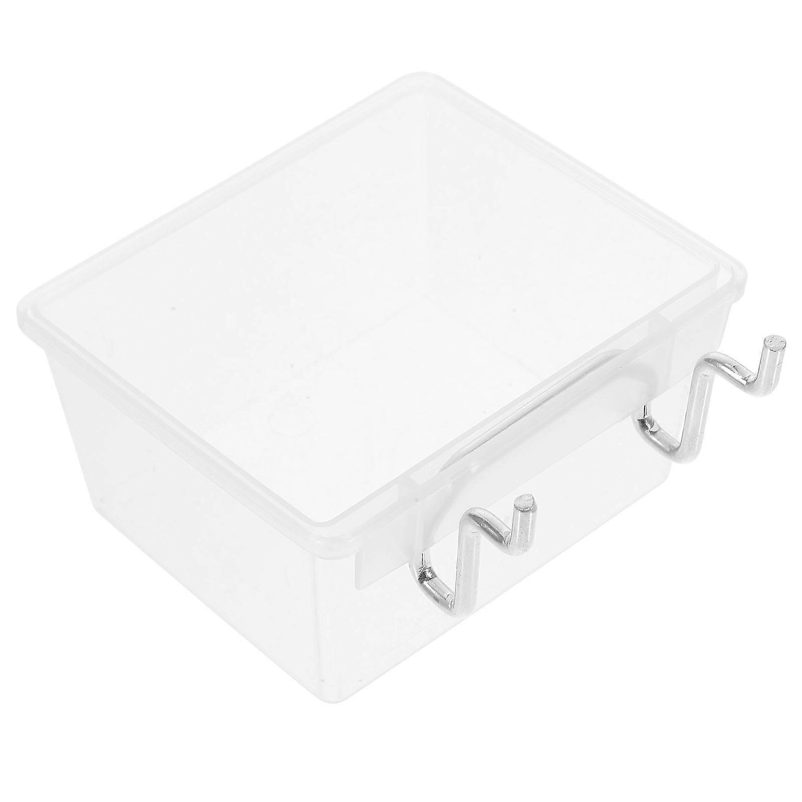 Pegboard Organizer Bins Pegboard Bin Storage Hardware Organization Anti Static Protection Square 1Set
