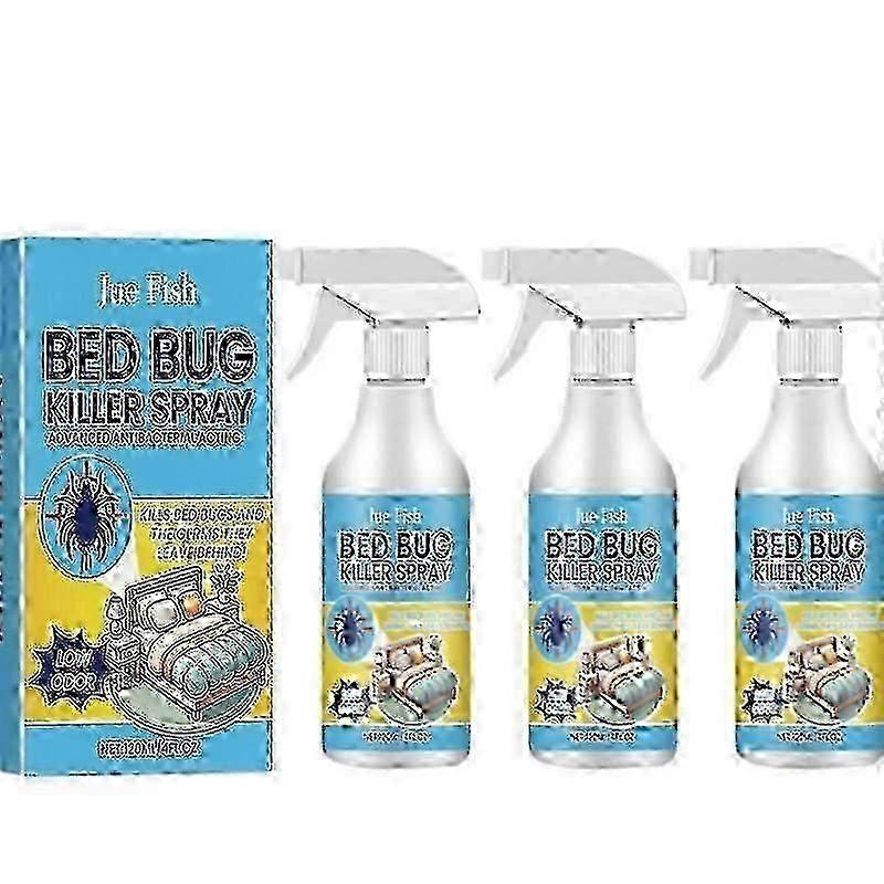 1-3x Household Bed Bug Spray Remover Bed Sheet Sofa BedBug Removal Prevent Fleas And Bed Bug Bites