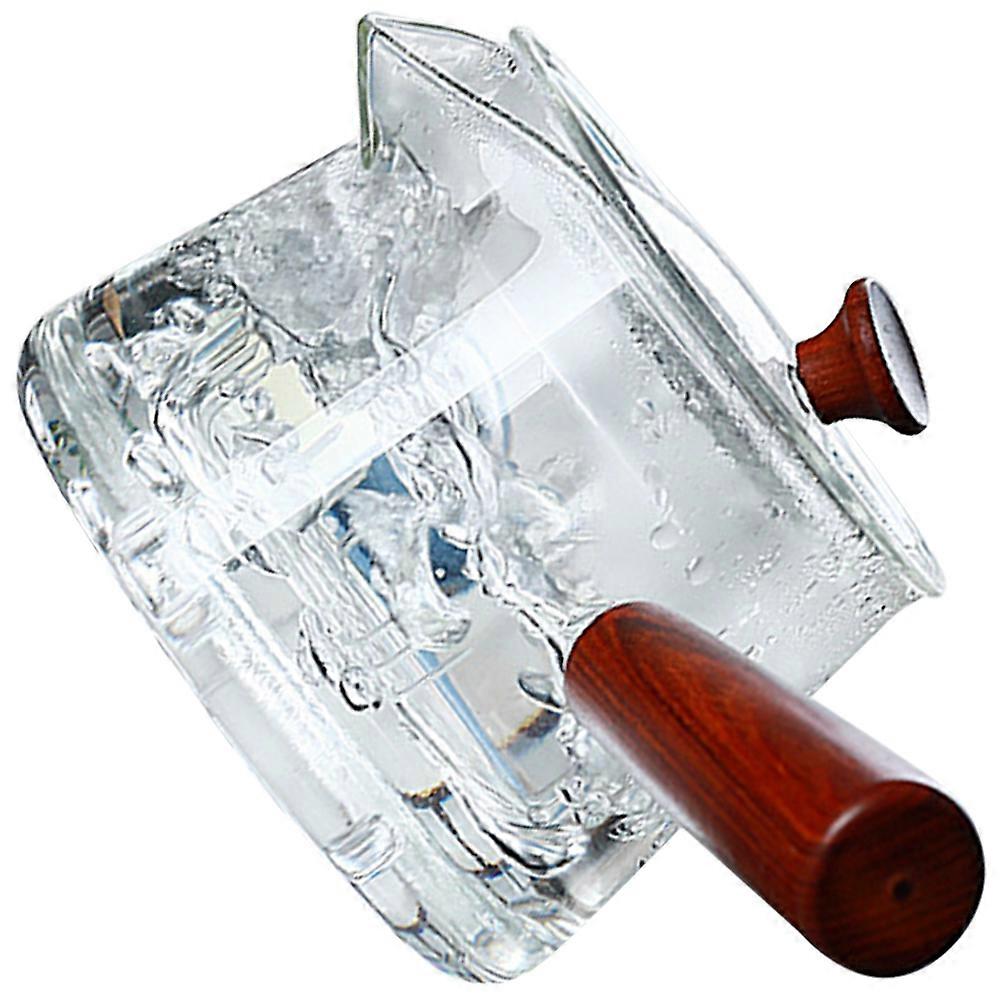 Heat Resistant Glass Teapot with Infuser, Thickened Filtered Kettle for Loose Leaf Tea, Scald Handle, Practical for Home Use