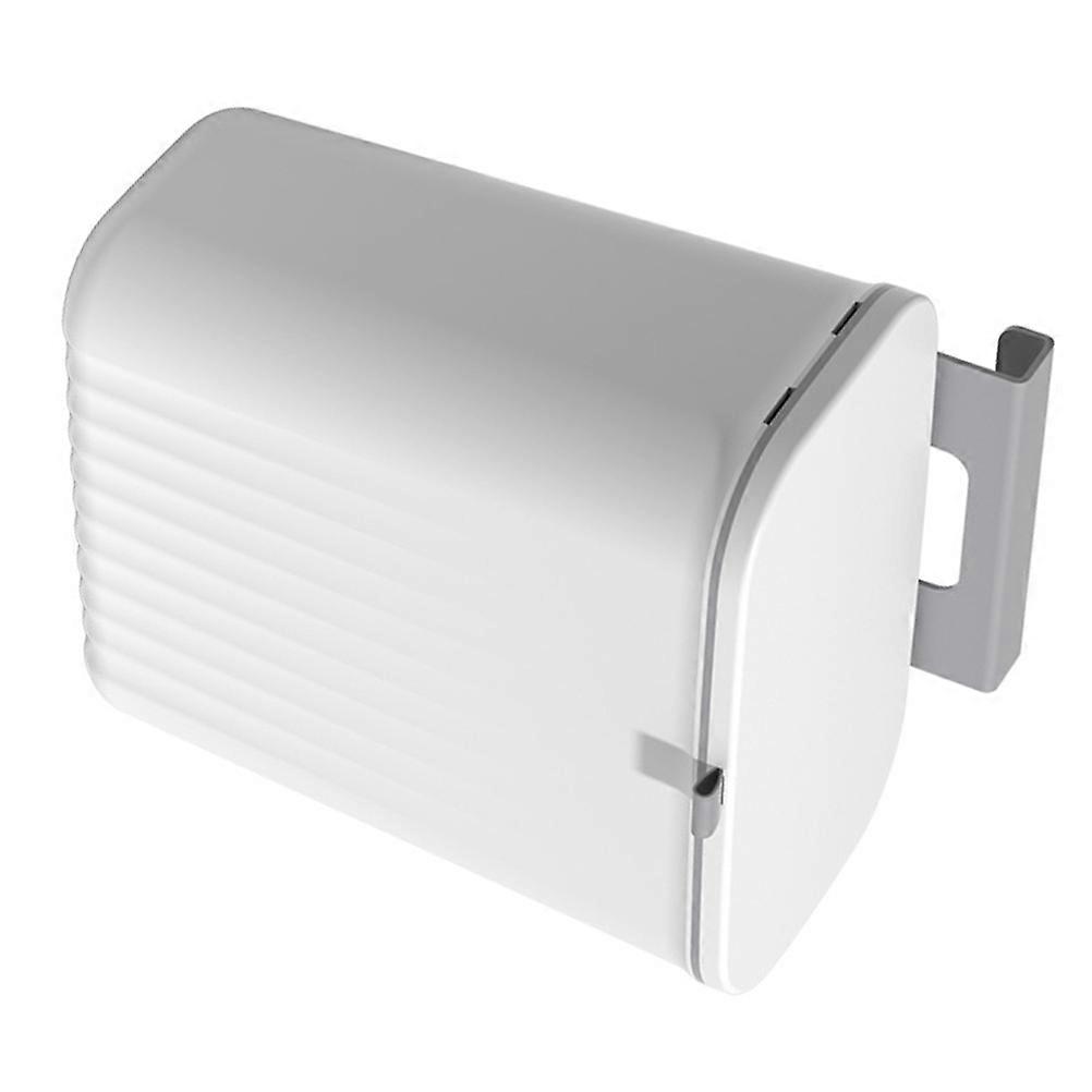 Wall-Mounted Trash Can Plastic Kitchen Waste Bin For Small Spaces 1Pcs