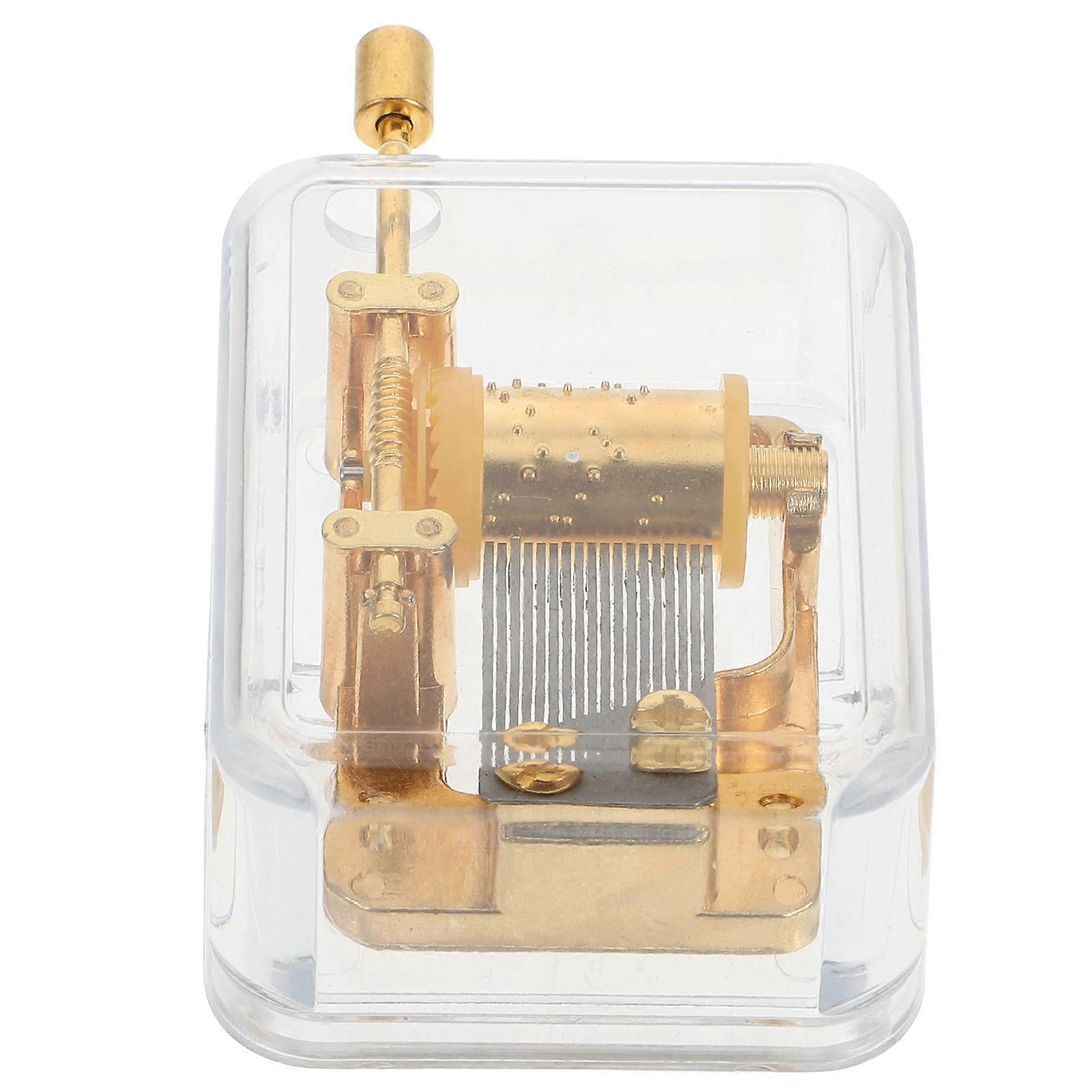 1Pc Musical Box Sturdy Clockwork Delicate DIY Craft