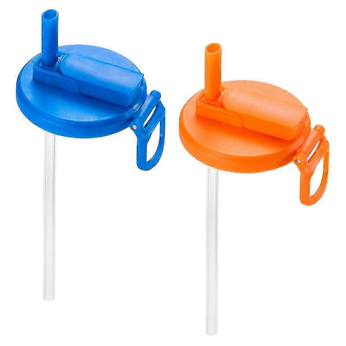 Reusable Soda Can Lid with Straw - Easy Pull Lid for Canned Beverages