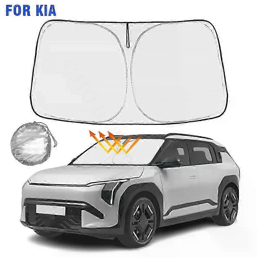 For Compatible Brand EV3 2024 Car Windshield Sunshade Front Rear Window Visor Auto Accessories UV Protection