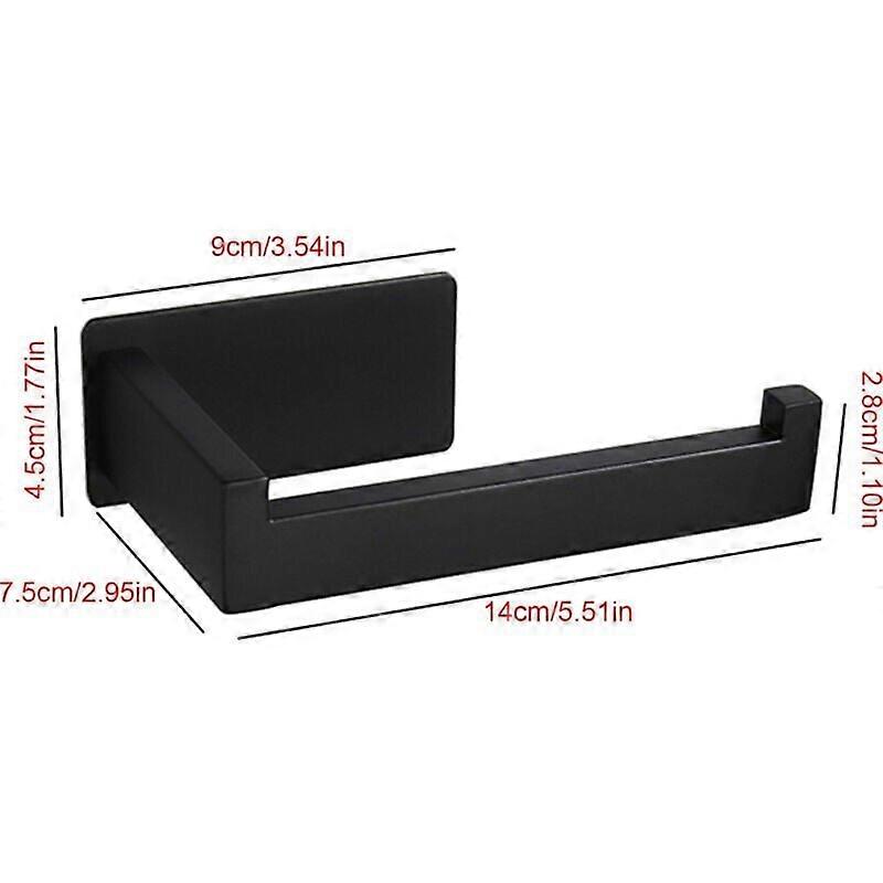 Stainless Steel Toilet Paper Holder, Wall Mounted, Classic Color Finish