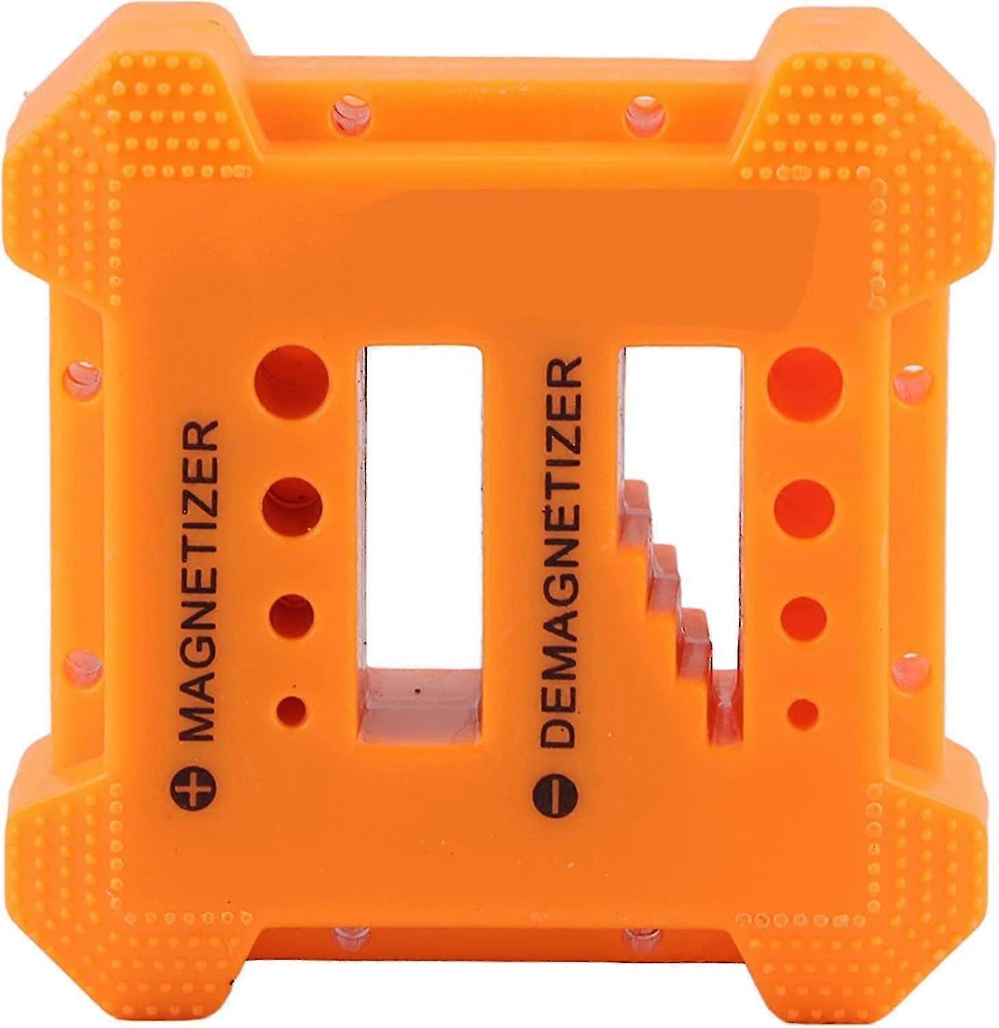 Professional Magnetizer Demagnetizer Magnetic Tool For Screwdriver Tips, Screw Bits Practical Small Tools(1pc, Orange)