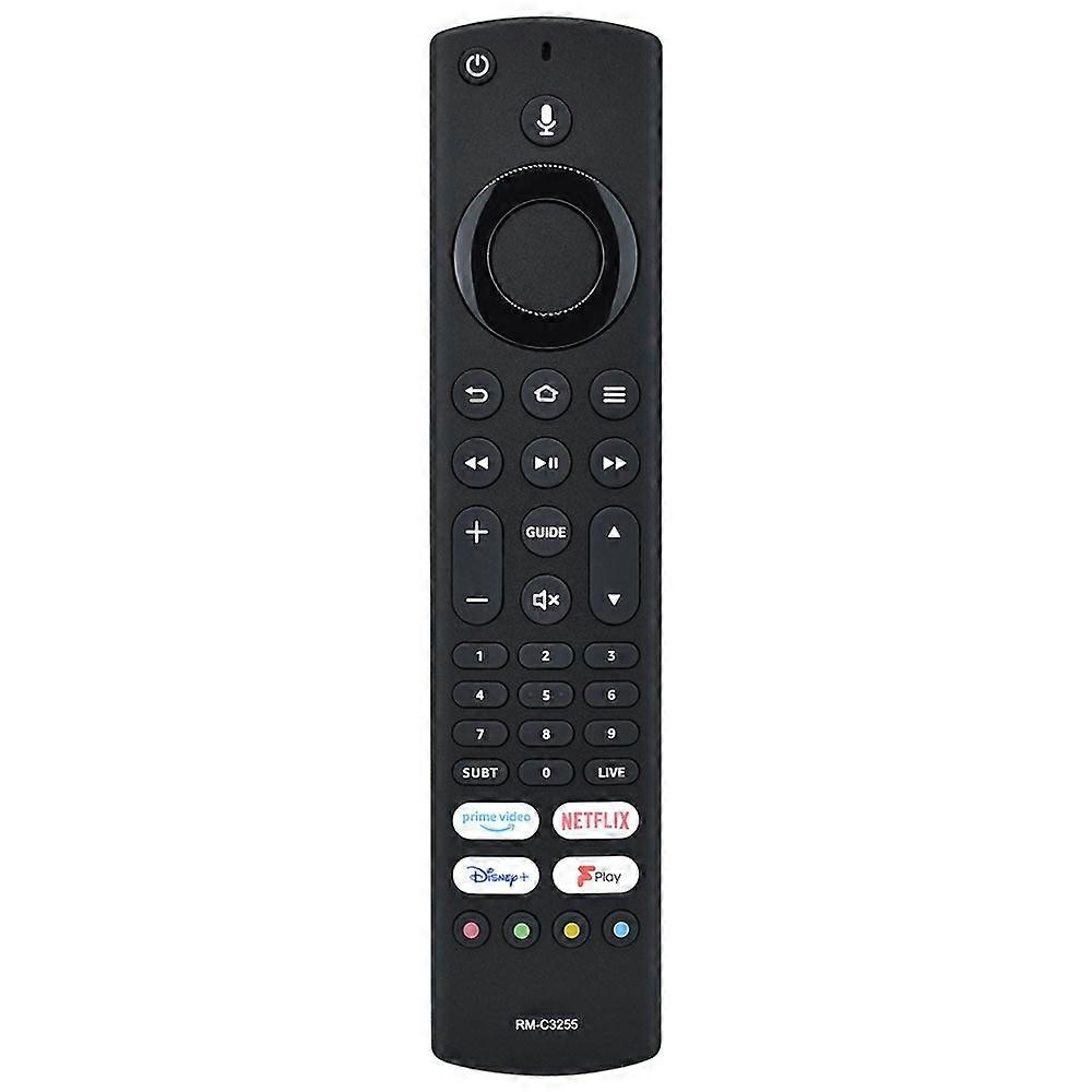 RM-C3255 For JVC TV Remote Control Voice Activated Replacement Ergonomic Television Controller