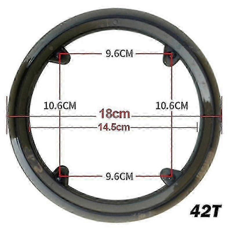 42t 44t 46t 48t 52t Cykel Universal vevlock Cap Cykel Kedjedrev Vevsats Kedjehjulskydd