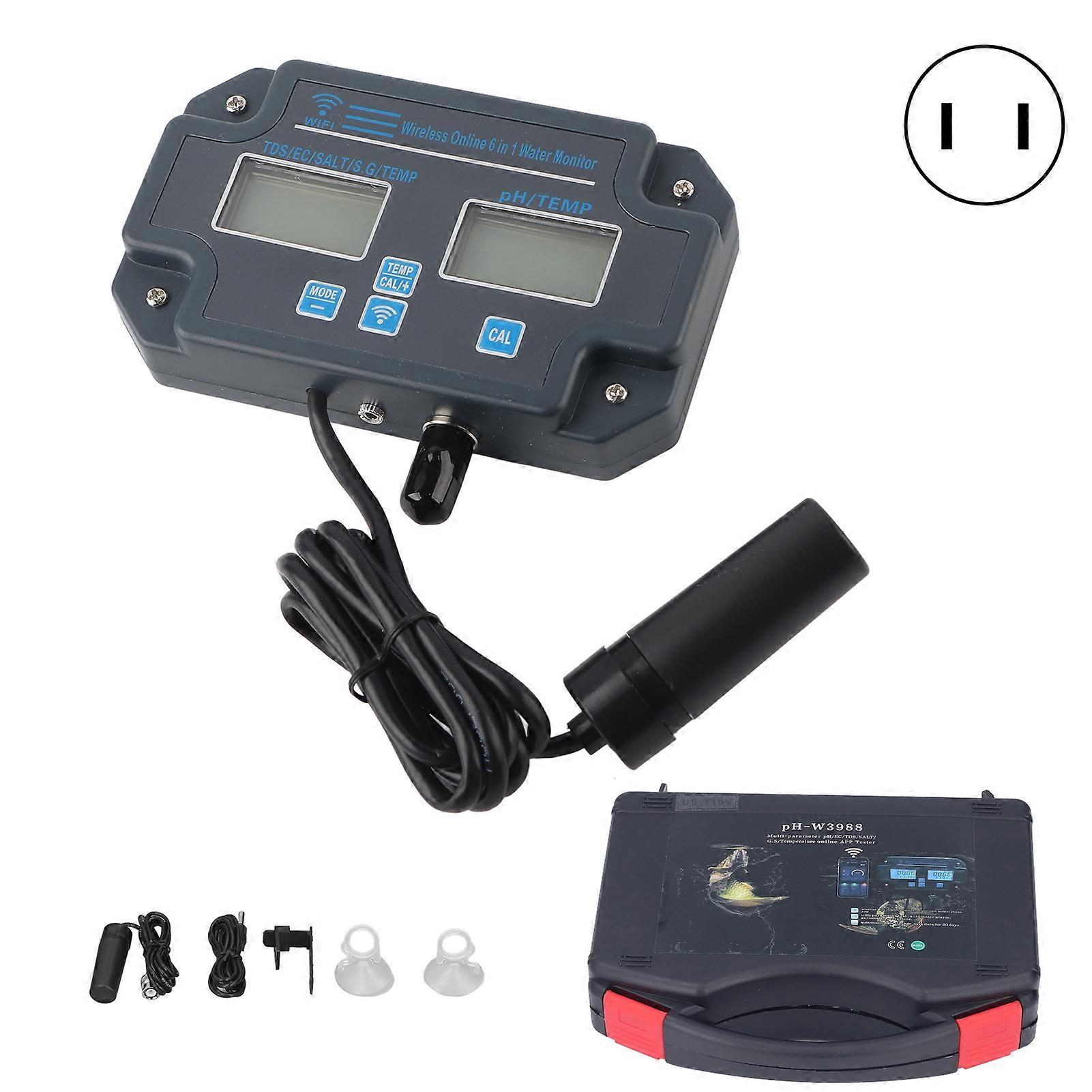 PHW3988 Multiparameter Water Quality Tester APP Remote Control PH EC TDS SALT S.G Temperature Meter Online Monitor