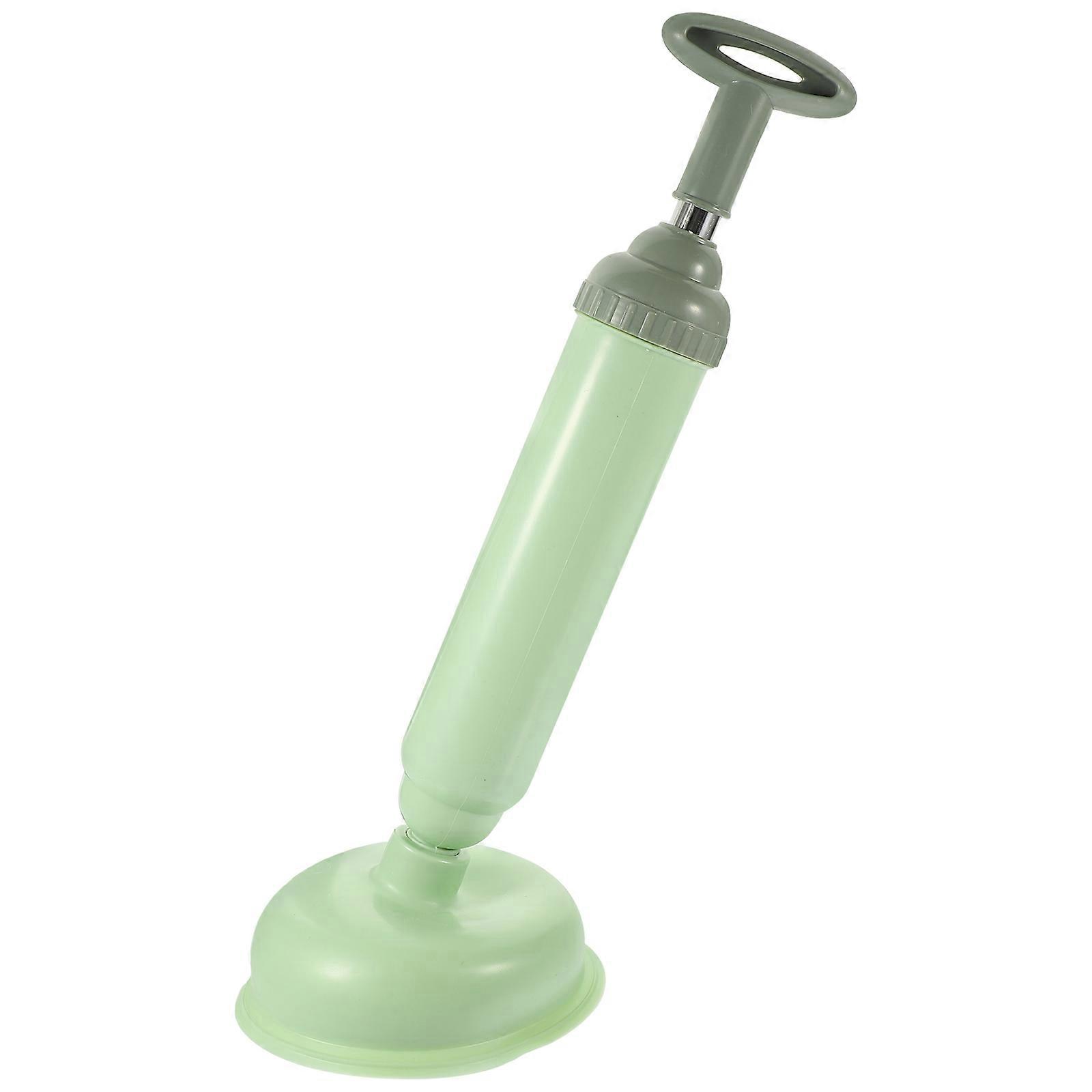 Toilet Plunger Unblocking Tool PVC Material Round Use Plumbing Unclogging 1Pcs